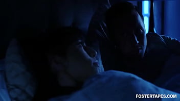 Preview 1 of Hermaphrodite Gay - Curious teen foster stepdaughter gets a unique welcome home