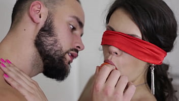 Preview 2 of Footjob Surprise - Verona Sky got her cock in the kitchen