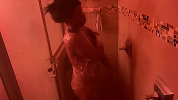 Preview 4 of Bh 2 - Sexy Dominican teacher taking a shower in
