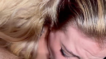 Preview 2 of Girls Free Porn Peeing Pubic - Hot blonde stepsister gave me a blowjob and asked me to cum inside