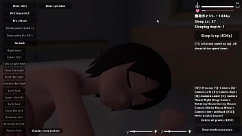 Preview 3 of Boys Huge Massageshot - Provocando a una chica acostada en 3D 2