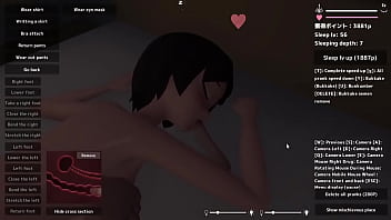 Preview 4 of Boys Huge Massageshot - Provocando a una chica acostada en 3D 2