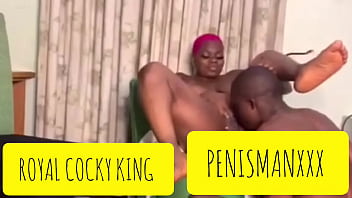 Preview 1 of Oma Grosse Titen - Jibz Scrilla eats and fucks JulietSimeon in the pussy - Cocky Manaconda