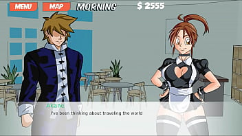 Preview 2 of Redhead Milf Threesome Sex - Dragon Girl X - Dragon Ball Part 33 - Android 21 By LoveSkySan