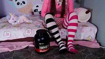 Preview 3 of 10 Age Garll - Femboy Plushy Pee block femdom (teaser)