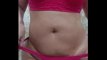 Preview 1 of Freee Porno Video - sensual dance in pink lingerie and showing her huge butt