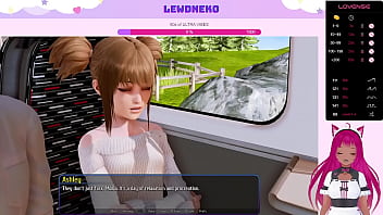 Preview 2 of Yoga Fat - VTuber LewdNeko Plays Harem Hotel Part 20