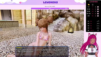 Preview 4 of Yoga Fat - VTuber LewdNeko Plays Harem Hotel Part 20
