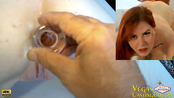Preview 3 of Wife Like Black M - Izie Bella -HOT Anal Redhead- First Porn- POV Blowjob - POV Anal - Oil Massage Fingered - POV Anal Masturbation