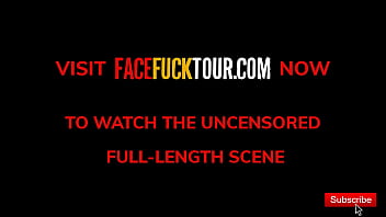 Preview 4 of Sex Pembantu Montok - Petite Blonde Russian Candee Licious Big Dick Deep Throat Cumshot - FaceFuckTour