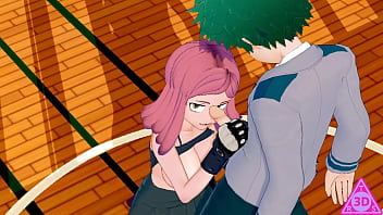 Preview 2 of Boydydin - KOIKATSU Mei Hatsume Midoriya My hero Academia,  have sex blowjob handjob and cumshot uncensored... Thereal3dstories