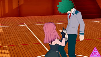 Preview 1 of Boydydin - KOIKATSU Mei Hatsume Midoriya My hero Academia,  have sex blowjob handjob and cumshot uncensored... Thereal3dstories