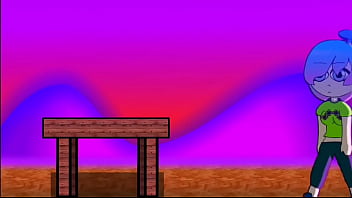Preview 1 of Anti Sxei Video - Una animaci&oacute_n corta &uacute_ltima Parte (Mesa) chica de hongo en la cabeza tir&aacute_ndose p2