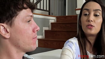 Preview 1 of Passions Hdcom - Horny Stepsis Gets Fucked For Remote- Natalia Nix