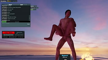 Preview 1 of Big Botty Fatty Mom - 3dxchat gay fucked hard on beach