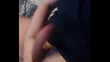 Preview 4 of Niple Teen - Playing with my cock  - calvinsbulge