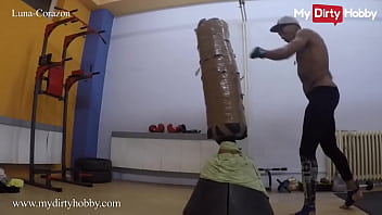 Preview 1 of Matured Xxx Fuck - Horny Babe (Luna Corazon) Takes Her Boyfriend&#039_s Big Cock Hard At The Gym - My Dirty Hobby