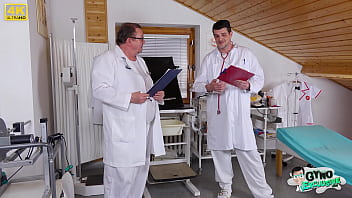 Preview 1 of Jaye Summers Prince Yahshua - Filthy bitch Sharlotte Thorne examined and made to cum by 2 perverted doctors