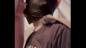 Preview 3 of Russian Clothed Fuckr - Faggot gagging on alpha&#039_s cock and throatpie