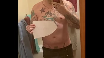 Preview 4 of Guy Bus Boner - Verification video