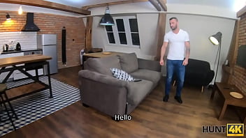 Preview 1 of Spy Couple Bikinihtml - HUNT4K. Dude gets paid well so why allows stranger to fuck his girl