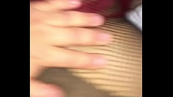 Preview 3 of Asain Phone Models - blow and cumshot trought pantyhose dick