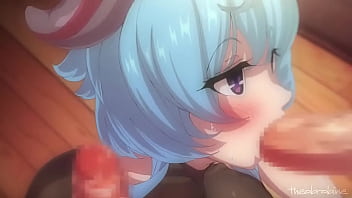 Preview 1 of Sister Help Son Blowjob - Pussy good