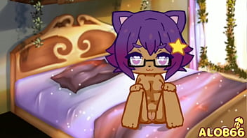 Preview 2 of Navel Play Turtore - (gacha life2) Bex teve que dar pro Luni