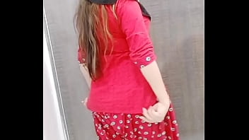 Preview 1 of Sanny Lion Kerla - House Wife Removing Shalwar Kameez For Her Boy Friend Dirty Talking Hindi Audio