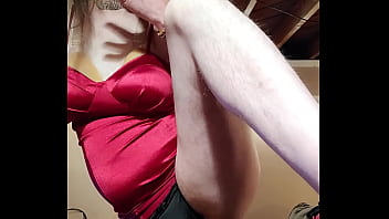 Preview 4 of Arabic Liban - Pretty Sissy Posing And Playing With Hurself