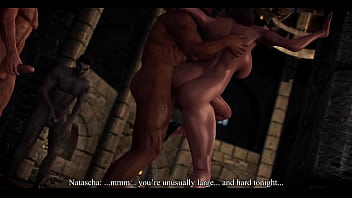 Preview 2 of Uzbak 18 - [Male X Futa] Futanari Teacher Gangbanged by Students