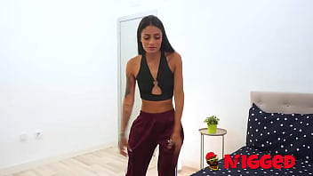 Preview 2 of Alexander Making - Sweet Latina Breini Zoe has always wanted to ride a BIG BLACK COCK! So we fulfill her fantasy