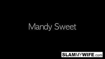 Preview 1 of Gay Shoe Foot Sock Play - Blonde MILF gets a strange cock