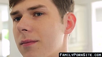Preview 1 of Nepali Girl Sex Kiss - Stepson Dakota Lovell receives an inside shove from hunk Matthew Figata