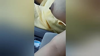 Preview 3 of German Big Ass Lilli - Dogging wife with lover in car
