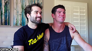 Preview 1 of Boy Bj - Hottest FlipFuck of 2019! Newbies Jaxon And Robbie Fuck It Out!