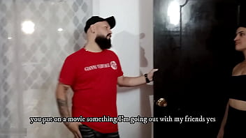Preview 1 of Boy Drinks Her Piss - Encuentro a mi novia teniendo sexo con mi hermanastra y me caliento,  la follamos entre los dos en trio y me corro encima de ellas - HISTORIA COMPLETA - PORNO EN ESPA&Ntilde_OL