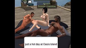 Preview 1 of Full Romanc Fuck - hot time in oasis island