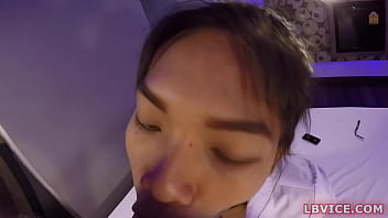 Preview 3 of Pre Small Xxx - Ladyboy Kib Gives Blowjob