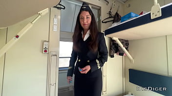 Preview 1 of Jovencitos Gay Cuban - Seduced the conductor on the train and fucked while she had a break
