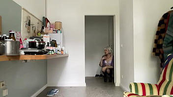 Preview 4 of Desi Lounge Sex - SISSY IS ALWAYS HUNGRY FOR RAW COCK