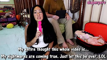 Preview 1 of Jav Hot Mother In Law - Crafting an ABDL Kink Medical Scene in real time Diaperperv
