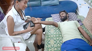 Preview 1 of Xxx Bf Choda Chodi Open Hindi - Desi Beautiful Doctor Fucks Patient