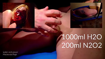 Preview 2 of Fist Satin Hijap - Mackenzie Page Enema Spa Day Part 1
