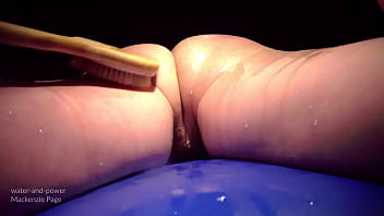 Preview 4 of Fist Satin Hijap - Mackenzie Page Enema Spa Day Part 1