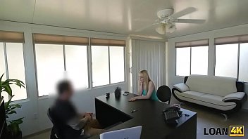 Preview 1 of Babesmvtushy Hard Cute - LOAN4K. Babe should pass casting in the office to get a credit
