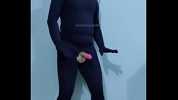 Preview 1 of Japan Forced Syster - Zentai human animal Halloween ghost