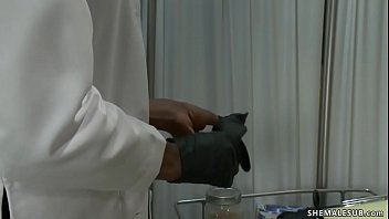 Preview 1 of Ukcnmcgtp - Black TS doctor anal fucks patient