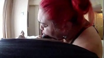 Preview 1 of Bigboob Chinese - SSBBW  redhead sucks and rides bbc