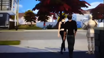 Preview 3 of Horse And Giralxxx - Sims 4 neighbor next door Geno gets caught up and gets fuck in abandon house